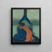 Fosse - Léon Spilliaert — indrammet kunstværk på væggen