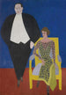 Portrait af Gustave og Norine Van Hecke - Léon Spilliaert — visning af kunstværket