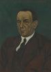 Portrait af Henri Vandeputte - Léon Spilliaert — visning af kunstværket