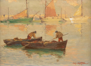 Lon Zeytline - Fishermen on the Loire near Nante.webp