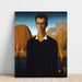 Reproduktion af maleriet Long's Peak fra Loch Vale, Estes Park, Colorado - Grant Wood