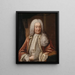 Gyllenborg Karl 1679-1746 - Lorens Pasch den Ældre — indrammet kunstværk på væggen