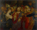 Le Christ et la femme adultère - Lorenzo Lotto — visning af kunstværket