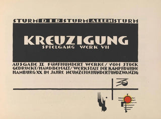 Lothar Schreyer - Kreuzigung Title page.webp