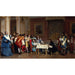 Reproduktion af maleriet Louis XIV og Molière - Jean-Léon Gerôme