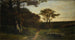 Les grands bois de Fenioux, Saintonge - Louis-Auguste Auguin — visning af kunstværket