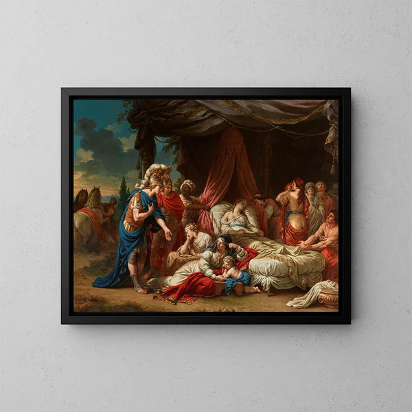 LouisJeanFranois Lagrene - Death of Darius wife.webp