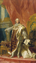 Louis XV af Frankrig 1710-1774 - Louis-Michel Van Loo — visning af kunstværket