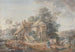 Le Petit Trianon Versailles - Louis-Nicolas van Blarenberghe — visning af kunstværket