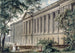 Louis-Pierre Baltard: La colonnade du Louvre prise du jardin de l'hôtel du comte d'Angiviller — visning af kunstværket