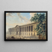 "La colonnade du Louvre vers 1800 du côté de la terrasse des Feuillants" af Louis-Pierre Baltard — indrammet kunstværk på væggen