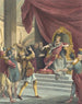 Le Roi Le Milan Et Le Chasseur The King The Kite And The Hunter - Louis-Simon Lempereur — visning af kunstværket