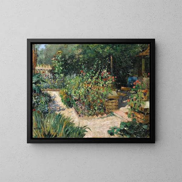 Le Jardin - Louis Abel-Truchet — indrammet kunstværk på væggen