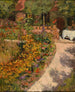 Pergola, blomstrende have - Louis Abel - Truchet — visning af kunstværket