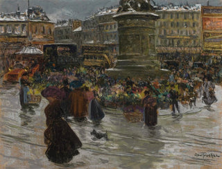 Place de la République - Louis Abel-Truchet — visning af kunstværket