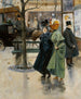 Sur les Boulevards - Louis Abel-Truchet — visning af kunstværket