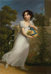 Portrait af Lucie Isabey Madame Collon - Louis André Gabriel Bouchet — visning af kunstværket