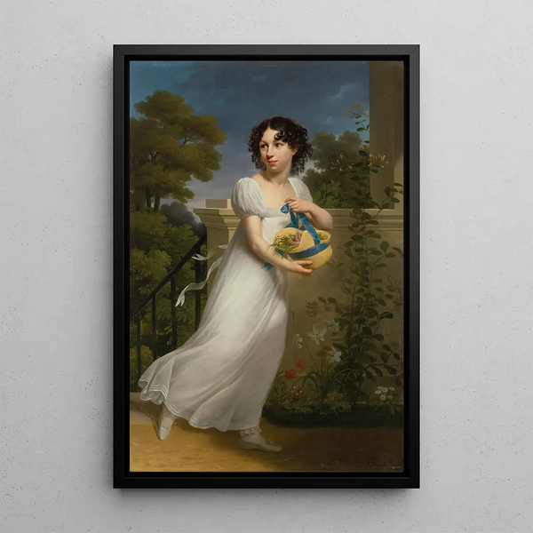 Louis Andre Gabriel Bouchet - Portrait of Lucie Isabey Madame Collon.webp