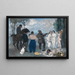 Le déjeuner à Bourgueil - Louis Anquetin — indrammet kunstværk på væggen