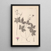 Herbier af den franske flora Pl0062 - Louis Antoine Cusin — indrammet kunstværk på væggen