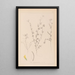 Herbier af den franske flora Pl0298 - Louis Antoine Cusin — indrammet kunstværk på væggen