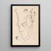 Herbier af den franske flora Pl0522 - Louis Antoine Cusin — indrammet kunstværk på væggen