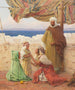 Over byens tage i den hvide by Tanger - Louis Auguste Girardot — visning af kunstværket