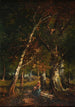 Under-skov Fontainebleau - Louis Boulanger — visning af kunstværket