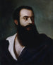 Portrait af Felice Orsini 1819-1858 terroristen - Louis Buchheister — visning af kunstværket
