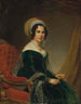 Dame med turban eller portræt af Madame Moritz Koenigswarter og Cécilia Wertheimer - Louis Camille Muraton — visning af kunstværket