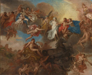 Hercules og Hebe - Louis Chron — visning af kunstværket