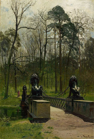 Louis Douzette - Lwenbrcke im Tiergarten.webp