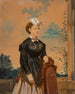 Portrait af Bertha Annie Carter - Louis Eyth — visning af kunstværket