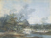 Bergère nær et vandfald - Louis Gabriel Moreau — visning af kunstværket