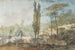 Vue d'un parc - Louis Gabriel Moreau — visning af kunstværket
