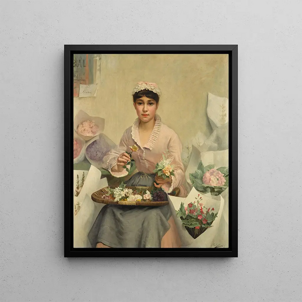 Louis Galliac - The Flower Seller.webp