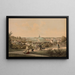 Vue sur Tartu depuis Toomemägi - Louis Häflinger — indrammet kunstværk på væggen
