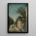 La rue Saint-Vincent Montmartre 18. arrondissement - Louis Hista — indrammet kunstværk på væggen