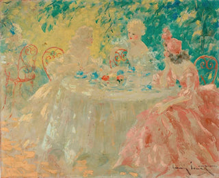 Fin de déjeuner - Louis Icart — visning af kunstværket