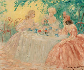 Confidences partagées - Louis Icart — visning af kunstværket
