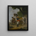 Le général Servan 1741-1808 - Louis Lafitte — indrammet kunstværk på væggen