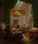 Louis Lang - Studerende i kunst maleri — visning af kunstværket