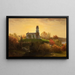 St Marys dans les Highlands, Garrison, New York - Louis Lang — indrammet kunstværk på væggen