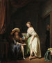 Sammenligning af små fødder - Louis Léopold Boilly — visning af kunstværket
