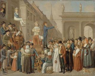 Les Strades - Louis Léopold Boilly — visning af kunstværket