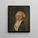 Portrait af Jean-Baptiste Corsse 1760-1815 skuespiller - Louis Léopold Boilly — indrammet kunstværk på væggen
