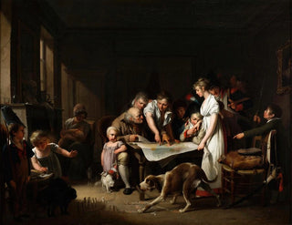 Louis Lopold Boilly - The Reading of the Bulletin of the Grand Army.webp