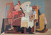 Le Lecteur - Louis Marcoussis — visning af kunstværket