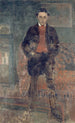 Roland Dorgelès 1886-1973 romanforfatter - Louis Marcoussis — visning af kunstværket