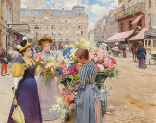 Louis Marie De Schryver - Paris  La rue du Havre.webp